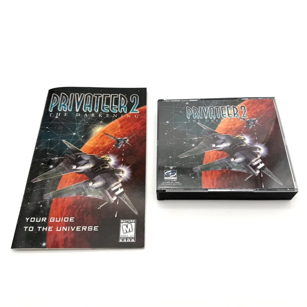 Privateer 2 The Darkening PC Game 1996 Big Box Complete Origin Wing Commander